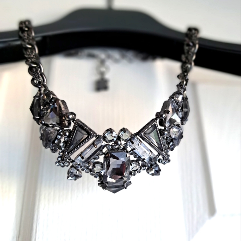 BCBG multi jeweled necklace